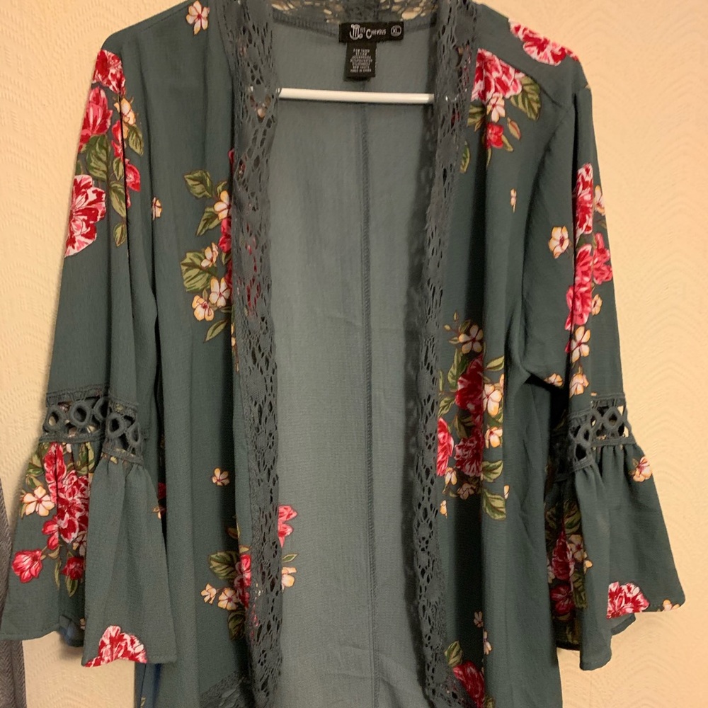 Flowered Kimono